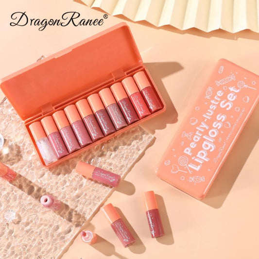 Velvet Matte Pink Lipstick (10 Pieces)